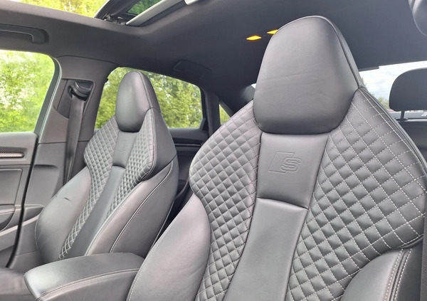 Audi S3 cena 123000 przebieg: 133600, rok produkcji 2016 z Warszawa małe 704